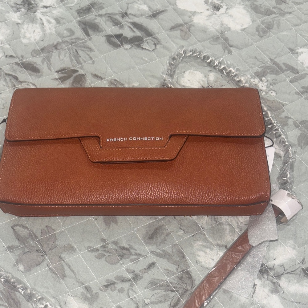 French Connection Tan Crossbody Bag
